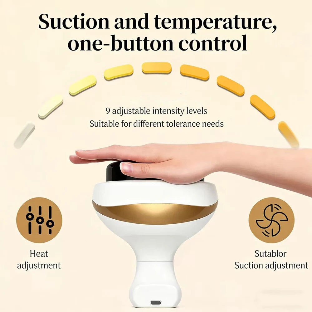 CupoGlow Pro — Appareil Massage Ventouses Chauffant 6-en-1