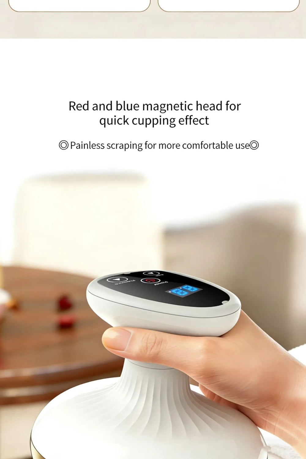 CupoGlow Pro — Appareil Massage Ventouses Chauffant 6-en-1