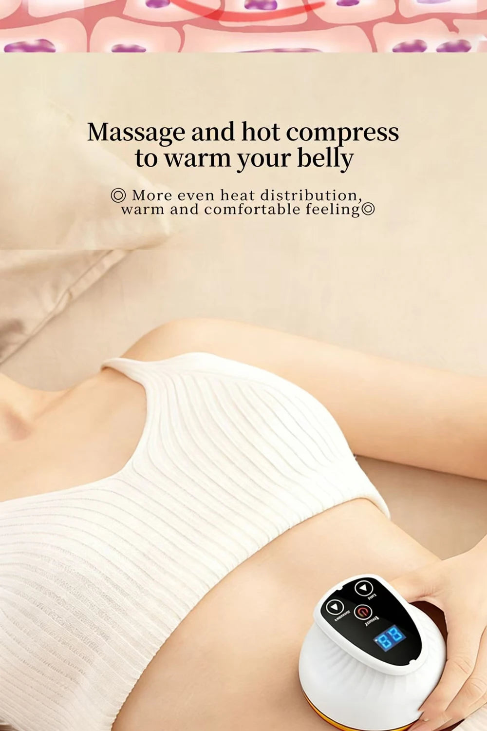 CupoGlow Pro — Appareil Massage Ventouses Chauffant 6-en-1