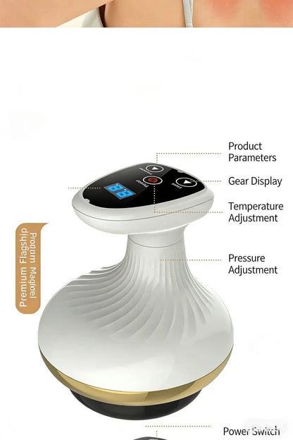 CupoGlow Pro — Appareil Massage Ventouses Chauffant 6-en-1
